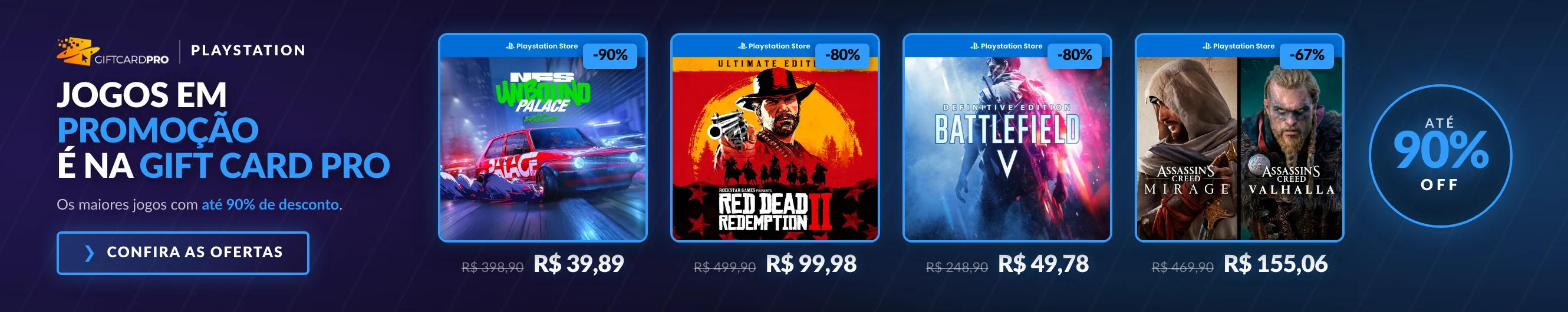 Jogos PSN em promoção