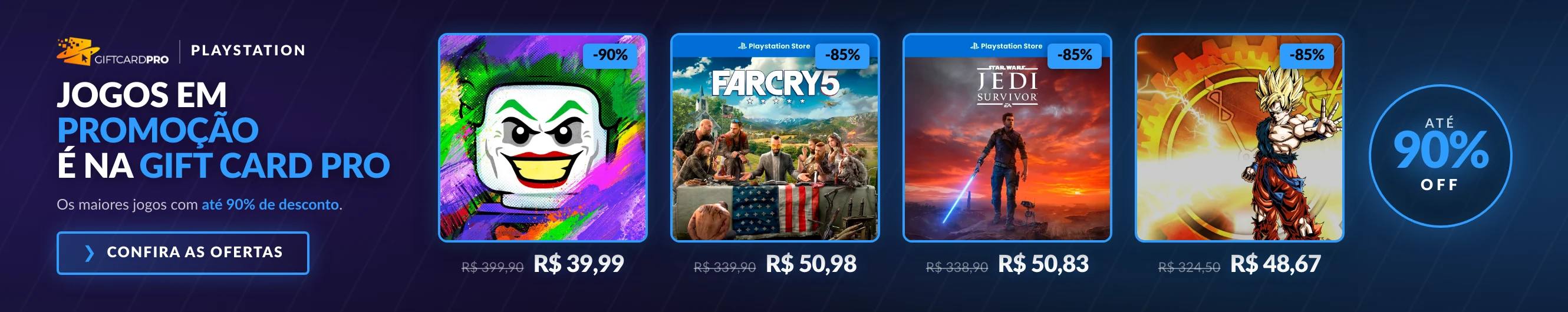 Jogos PSN em promoção