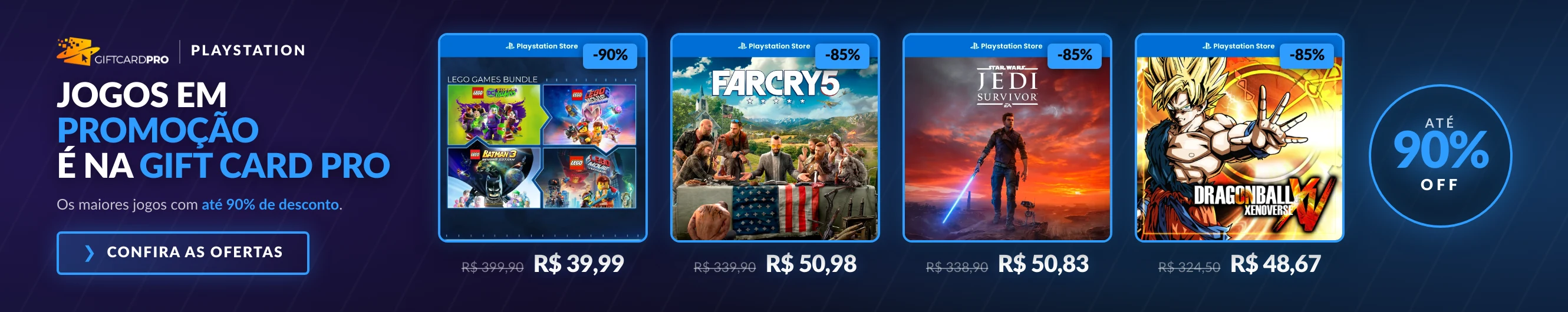 Jogos PSN em promoção
